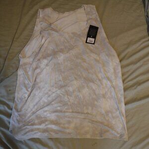 Glyder Mens Dash Running Tank Singlet Ash Grey Stone Dye XXL NWT
